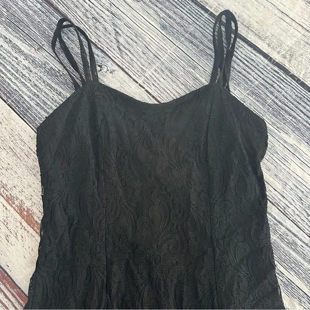 Vintage 90’s “All That Jazz” Lace Mini Dress